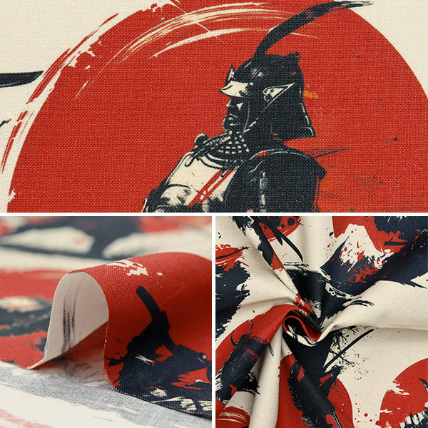 [Quantité à partir de 5] Tissu 『siège Samurai à jet d'encre Kom-008"