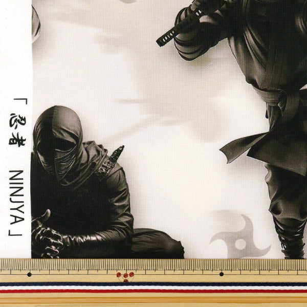 [Cantidad a partir de 5] Tela 『láminas Ink Jet Print Ninja Kom-014"