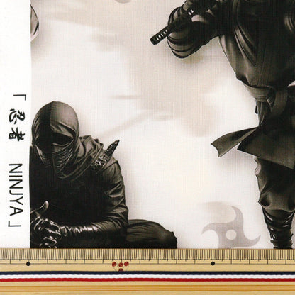 [Cantidad a partir de 5] Tela 『láminas Ink Jet Print Ninja Kom-014"