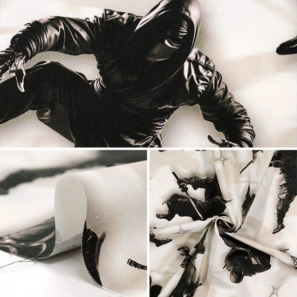 [Cantidad a partir de 5] Tela 『láminas Ink Jet Print Ninja Kom-014"