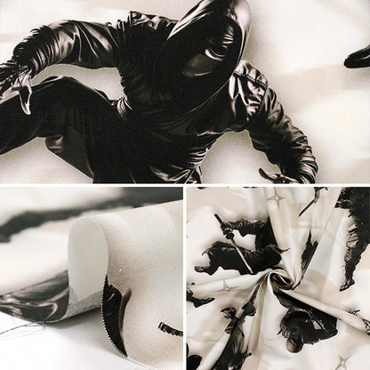 [Cantidad a partir de 5] Tela 『láminas Ink Jet Print Ninja Kom-014"