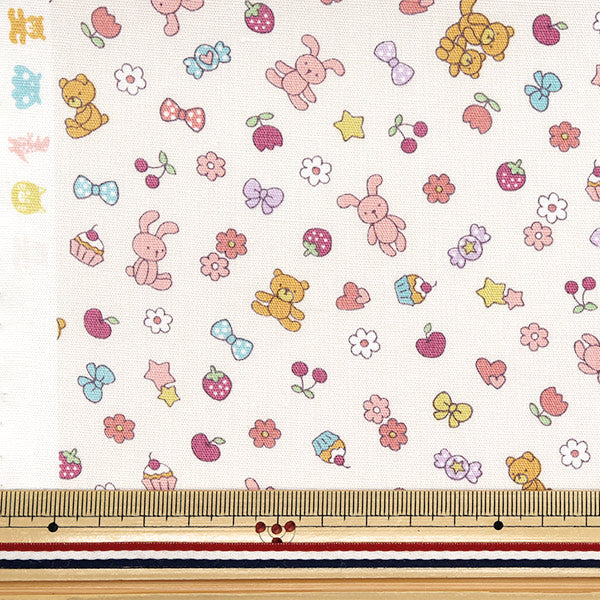 [Cantidad a partir de 5] Tela 『láminas Nuance Kids Rabbit Kinari Coco-2024-2A"