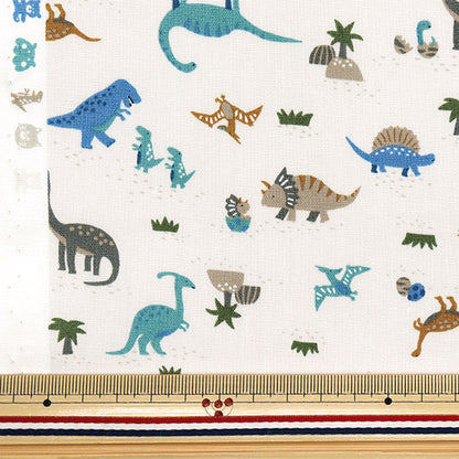 [Quantité à partir de 5] Tissu 『siège Nuance Kids Dinosaur Beige Coco-2024-3b"
