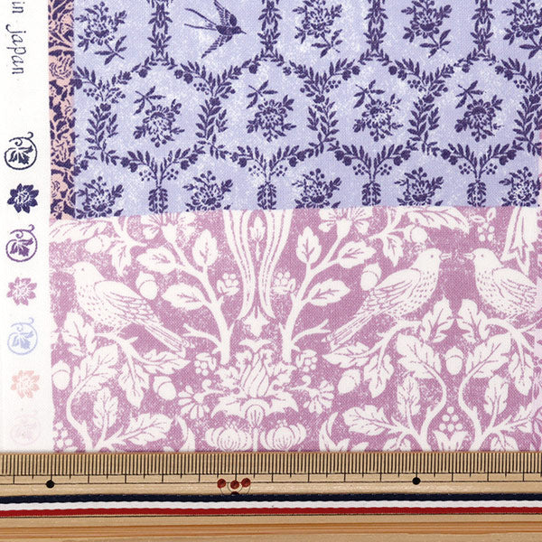 [Quantità a partire da 5] Tessuto "Art Nouveau Symphony rosa Coco-58100-5b"