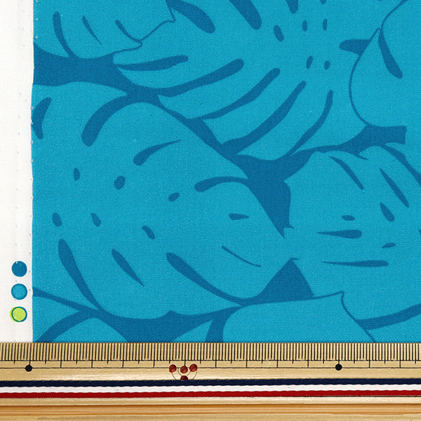 [Cantidad a partir de 5] Tela "TC Saxofón de borde impreso hawaiano 205003-212"