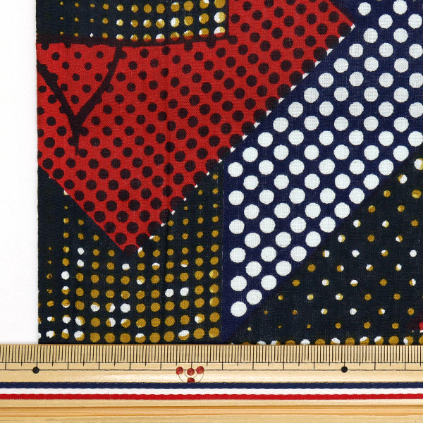 【数量5から】 生地 『アフリカンプリント RAM-AFR-25B』