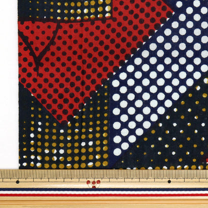 【数量5から】 生地 『アフリカンプリント RAM-AFR-25B』