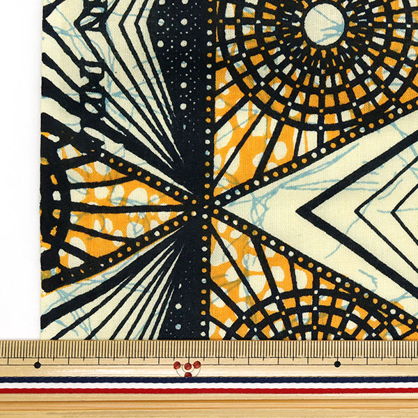 【数量5から】 生地 『アフリカンプリント RAM-AFR-25F』