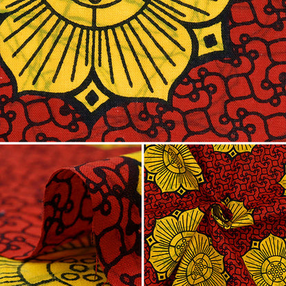 【数量5から】 生地 『アフリカンプリント RAM-AFR-25J』