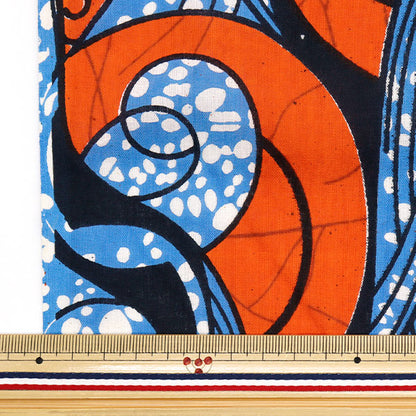 【数量5から】 生地 『アフリカンプリント RAM-AFR-B』