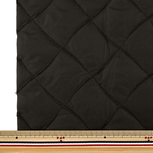 Tela "falda escocesa informal cortada Tela Geométrico Aprox. 65 x 80 cm Negro CQ-CA3-2BK''