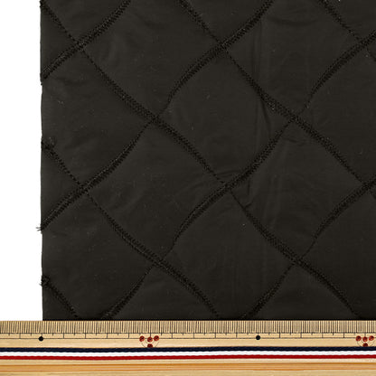 Tela "falda escocesa informal cortada Tela Geométrico Aprox. 65 x 80 cm Negro CQ-CA3-2BK''
