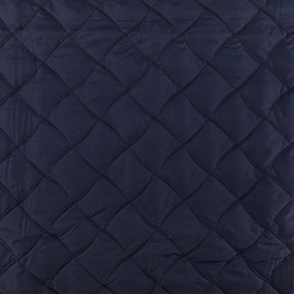 生地 『カジュアルキルト カットクロス 幾何学 約65×80cm ネイビー CQ-CA3-2NV』