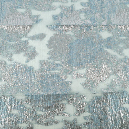 Tissu "Jacquard Tissu coupé Env. 65 cm x 50 cm Bleu C-JAC-3BL"