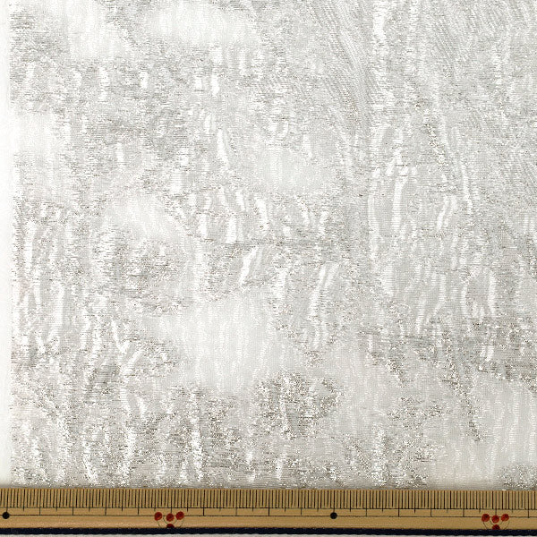Tissu "Jacquard Tissu coupé Env. 65 cm x 50 cm Blanc C-JAC-3WH"