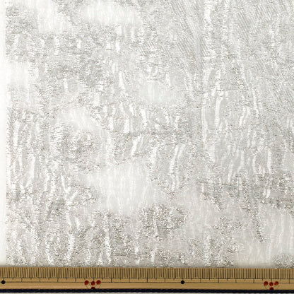 Tissu "Jacquard Tissu coupé Env. 65 cm x 50 cm Blanc C-JAC-3WH"