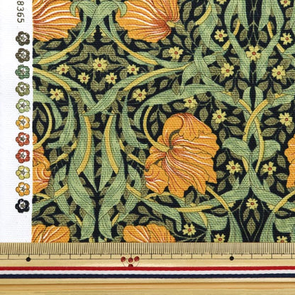 [الكمية تبدأ من 5] الأقمشة "مودا أفضل من موريس أكسفورد Pimpernel Black 8365-11T"