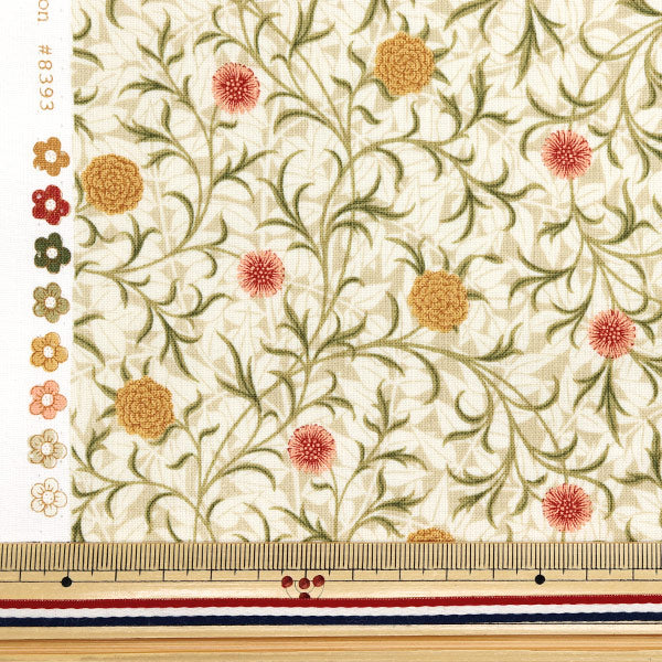 [Quantité à partir de 5] Tissu "Moda Best of Morris siège Faites défiler 8393-11"