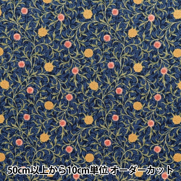 [Quantité à partir de 5] Tissu "Moda Best of Morris siège Faites défiler 8393-14"