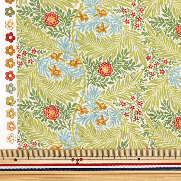 [Quantité à partir de 5] Tissu "Moda Best of Morris siège Larkspur 8395-11"