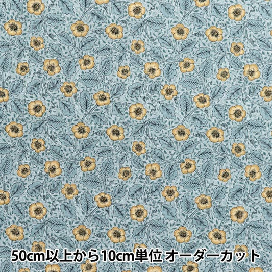 [Quantité à partir de 5] Tissu "Moda Best of Morris siège Antipodes 8396-15"