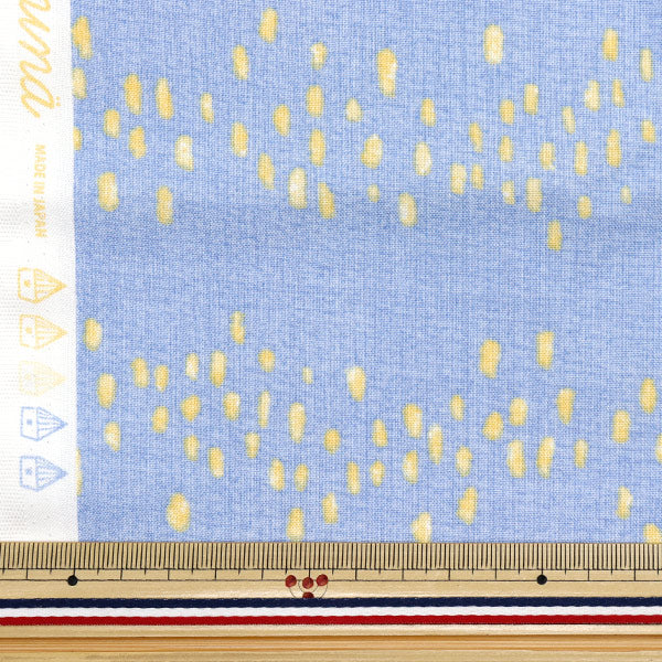 [Quantity starting from 5] Fabric "NINA SheetingSoft Metia Saxophone 144-8054-O1SA"