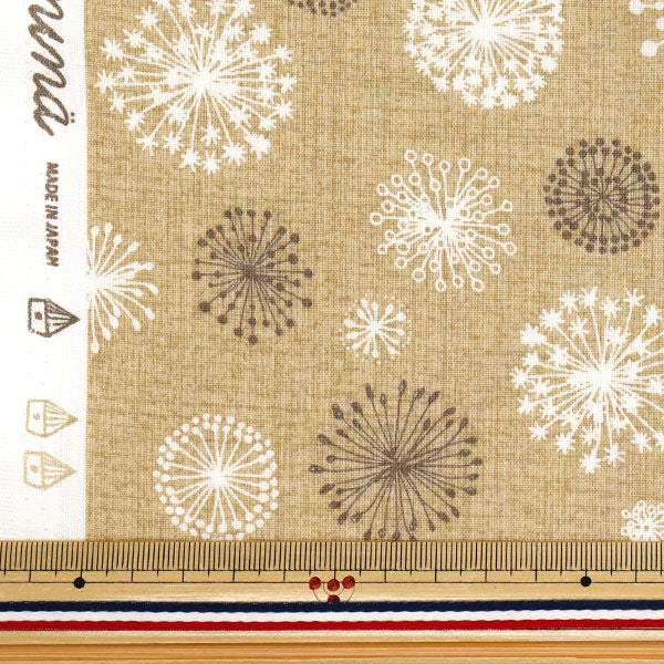 【数量5から】 生地 『NINA(ニーナ) シーチングソフト フラフ ベージュ 144-8054-H4BE』