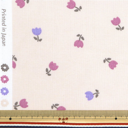 [الكمية تبدأ من 5] الأقمشة "Milkratte" الأغطية Tulip Ivory MLJS-15A"