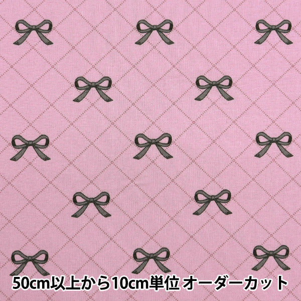 [5부터 시작하는 수량] 천・원단 "Milkratte" 시팅 원단 리본 핑크 MLJS-16A"