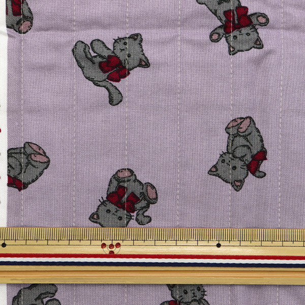 Tela "Milkratte" láminasColchacortada Tela Cat Purple CQMLJS-14a"