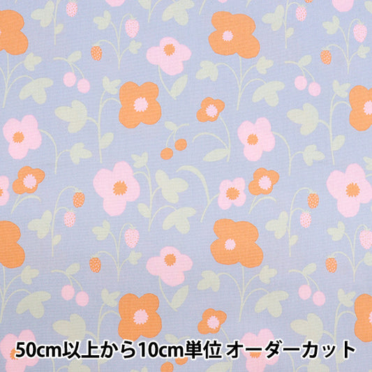 [Quantità a partire da 5] Tessuto "Kippis Oxford Maruyatta blu verde KPO-88a"