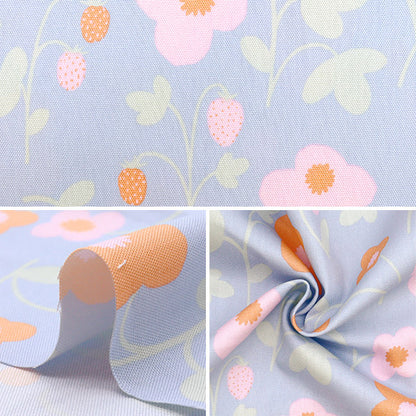 [Menge ab 5] Stoff "Kippis Oxford Maruyatta Blue Green KPO-88a"