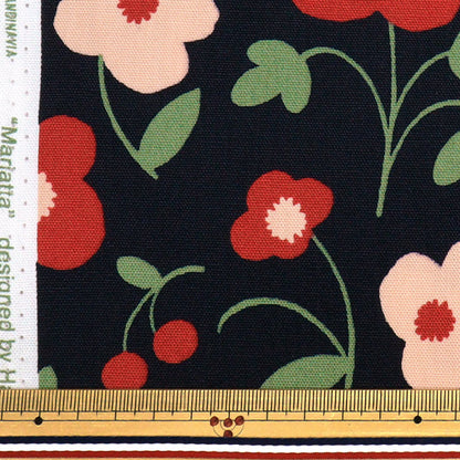 [Quantità a partire da 5] Tessuto "Kippis Oxford Maruyatta Black KPO-88C"