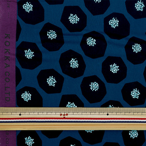 [Quantity starting from 5] Fabric "echino Lawn Mellow Blue EKX98070-70C" KOKKA