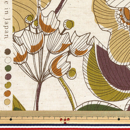 [5부터 시작하는 수량] 천・원단 "면화와 리넨"시팅 원단 yka-21000-1d에서 아프리카 직물 스타일" KOKKA