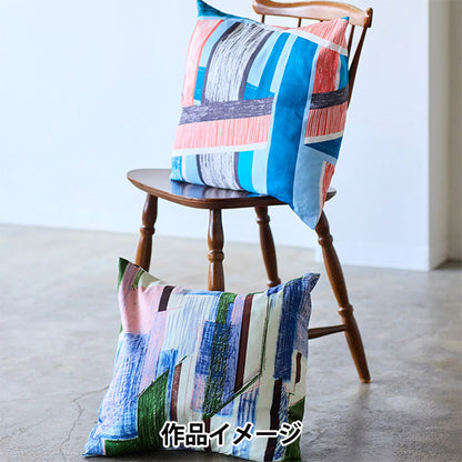 【数量5から】 生地 『KESHIKI 綿麻シーチング Highway EKX-4600-1A』 KOKKA コッカ