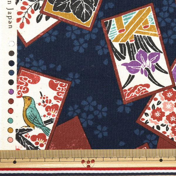 [From quantity 5] Fabric 『Sheeting Flower bill C YPA-59050-2C" KOKKA