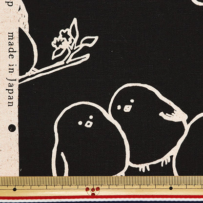 [De la cantidad 5] Tela "Canvas de cáñamo de algodón Simple Animalenaga YKA-29070-1B" KOKKA