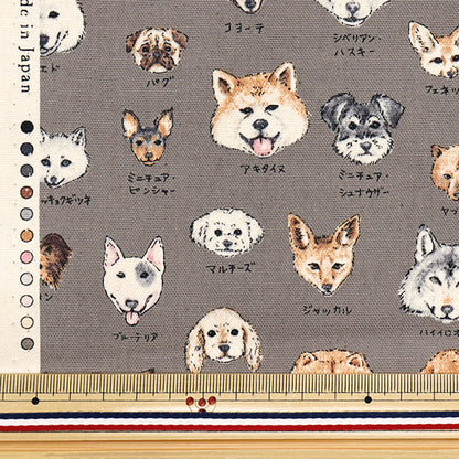 [5부터 시작하는 수량] 천・원단 『옥스 그림 시리즈 개 레스토랑 YPA-61000-2c" KOKKA