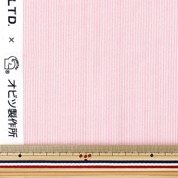 [الكمية تبدأ من 5] الأقمشة 『العشب Petit Closet Stripe Color A YKA-31100-1A" KOKKA