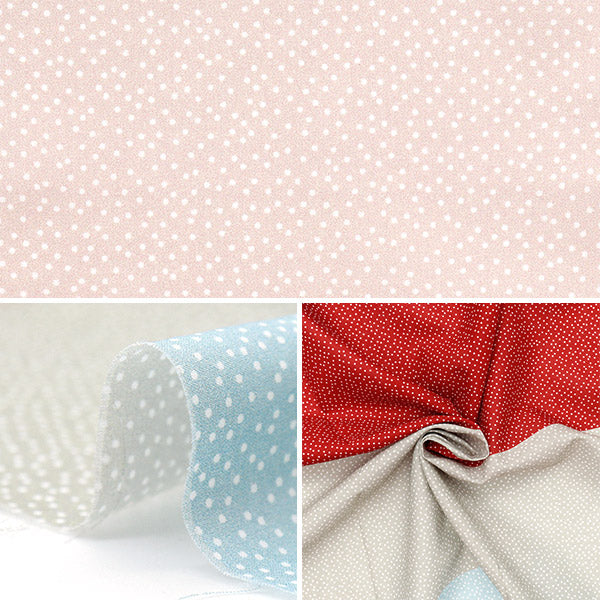 [Количество, начиная с 5] Ткань 『Газон Petit Closet Dot Color A YKA-31100-2A" KOKKA