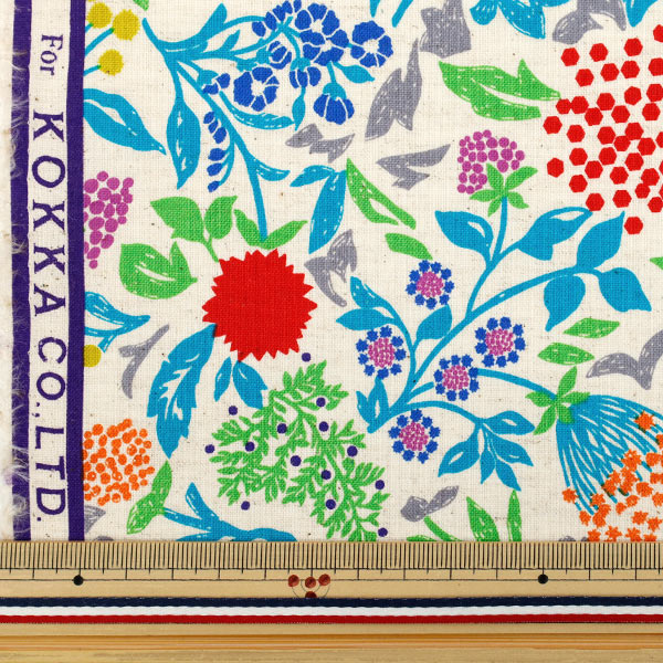 【数量5から】 生地 『echino (エチノ) 綿麻シーチング Murmur ライトベージュ EKX-98130-31A』 KOKKA コッカ