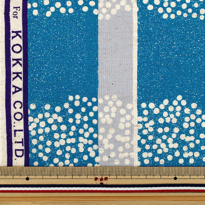 [Quantité à partir de 5] Tissu "lin en coton echinosiège Champ Bleu clair EKX-98130-32B" KOKKA