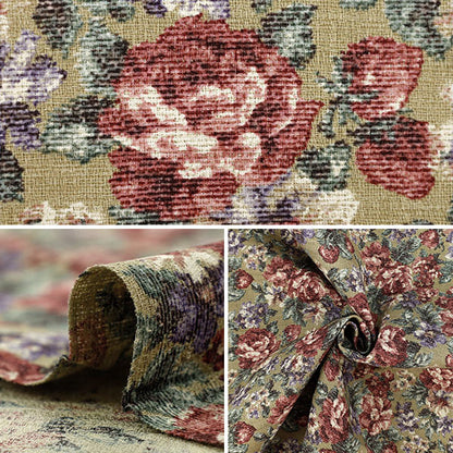 [Quantità a partire da 5] Tessuto "Banilan" GobelinStampa beige su YGA-86000-2A" KOKKA