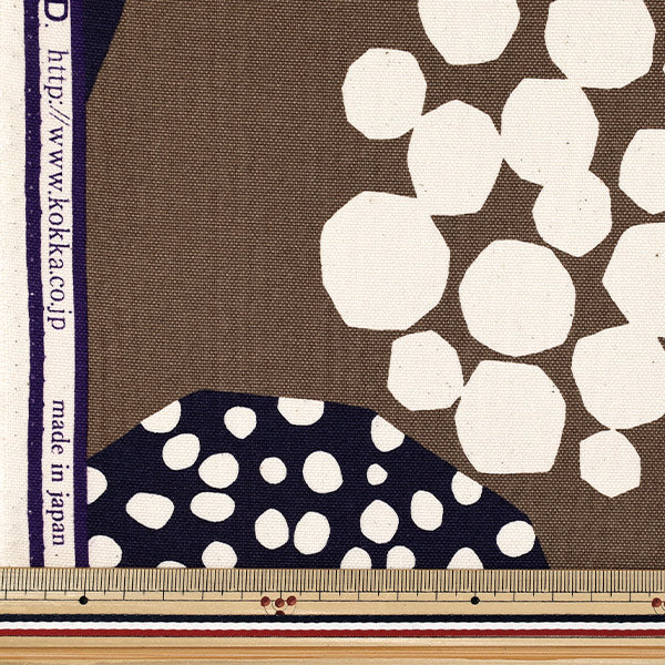 【数量5起】 織物 "echino CROP 9.5号帆布棕色EKX98100-100C" KOKKA