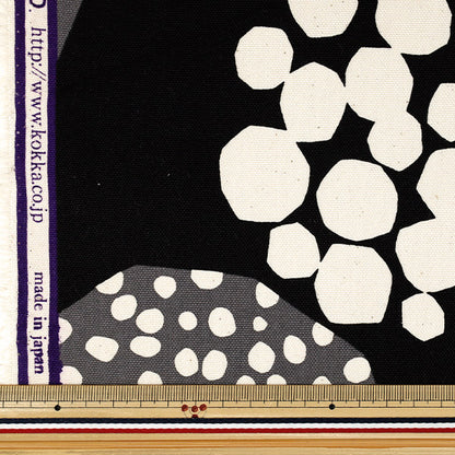 【数量5起】 織物 "echino CROP 9.5号帆布黑色EKX98100-100D" KOKKA