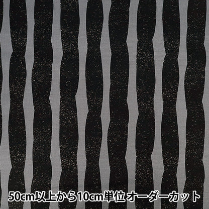 【数量5起】 織物 "echino SWAY 9.5号帆布黑色×灰色EKX98100-101D" KOKKA