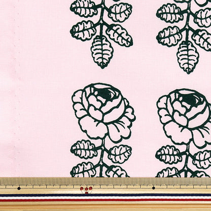 【数量5から】 生地 『マリメッコ ヴィヒキルース ピンク×グリーン 064819-360』