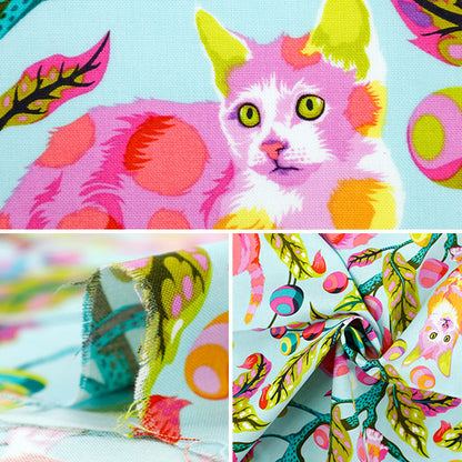 【数量5から】 生地 『USAコットン ディスコキティ TP092-TECHNOM』