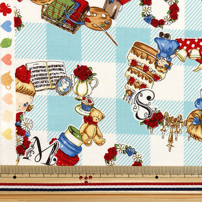 [Cantidad a partir de 5] Tela 『láminas Margaret & Sophie Love Things Saxophone MS7050-12D"